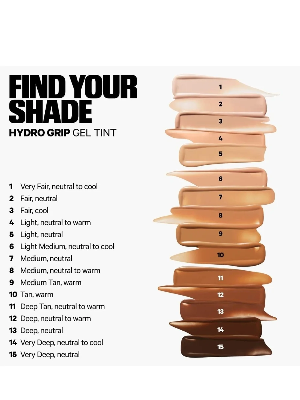 Milk Makeup Hydro Grip GEL TINT Foundation/skin Tint SHADE 5 New In Box NwT